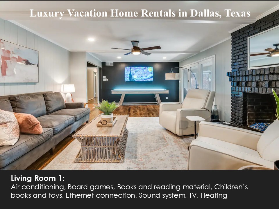 Luxury Vacation Home Rentals in Dallas, Texas