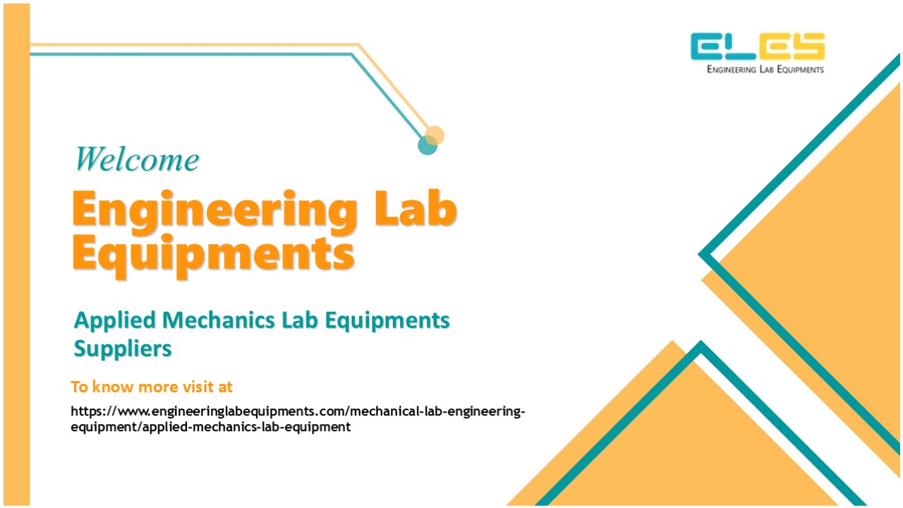 Applied Mechanics Lab Equipments Suppliers