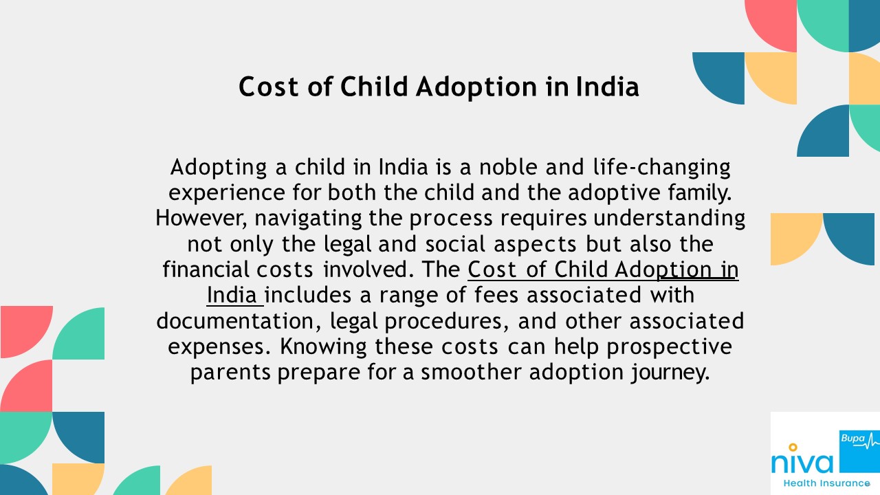 Cost of Child Adoption in India