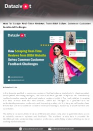 BIBA Reviews Scraper: Your Key to Real-Time Feedback Insights