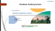 Amadeus Booking System