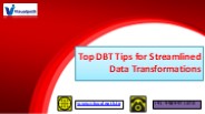 Data Build Tool Training  DBT Online Training