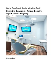 Best Dentist In Bangalore