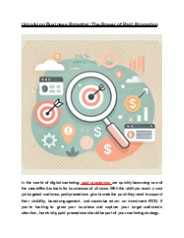 Unlocking Business Potential: The Power of Paid Promotion