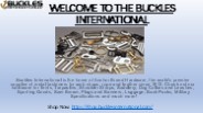 Welded D Rings and Hardware Rings at Buckles International