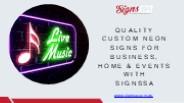 Illuminate Your Space: Custom Neon Signs in Adelaide