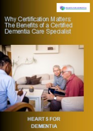Certification Dementia Care Specialist