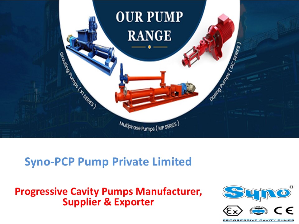 Progressive Cavity Pumps Manufacturer, Supplier