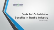 Soda Ash Substitutes Benefits in Textile Industry