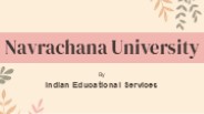 Navrachana University