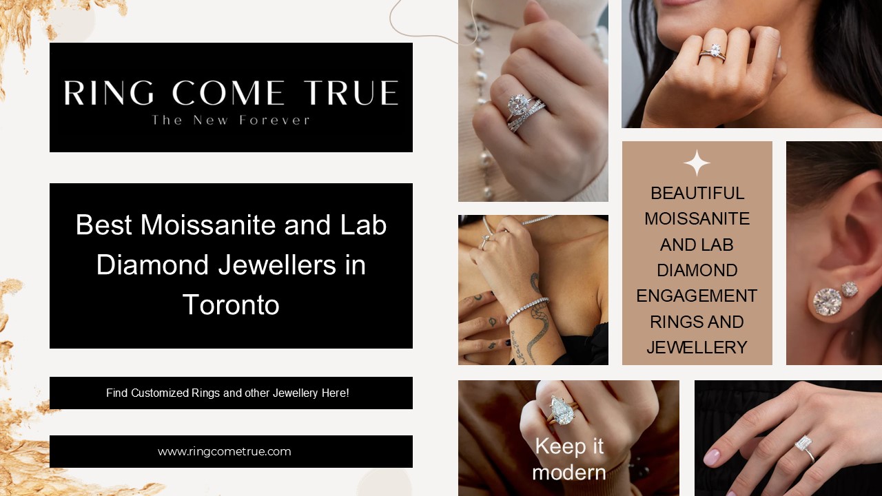 Moissanite Engagement Rings, Earrings, and Bracelets | Ring Come True