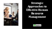 Human Resource Management , Human Resource Management