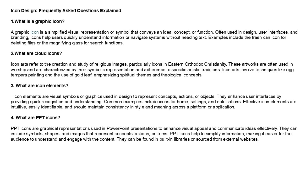 The Role of PPT Icons in Effective Communication