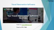 Travel Reservation Software
