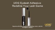 Long-Lasting Eyelash Adhesive Glue for Perfect Lashes