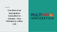 The Benefits of an Immigration Consultant