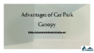 Advantages of Car Park Canopy