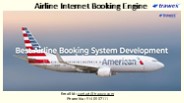 Airline Internet Booking Engine