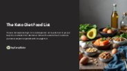 The Keto Diet Food List