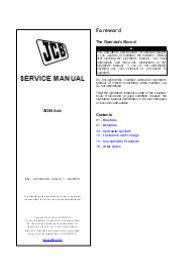 JCB SD55 Axle Service Repair Manual Instant Download
