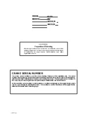 Link Belt 228 HSL Crane Service Manual Pdf