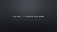 Best Cataract Surgery in Mumbai