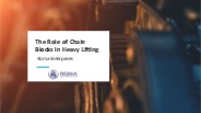 The Role of Chain Blocks in Heavy Lifting