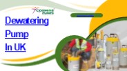 Dewatering Pump In UK (1)