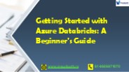 Azure Databricks Training | Azure Databricks Online Training
