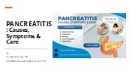 Pancreatitis: Causes, Symptoms & Care