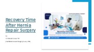 Recovery Time After Hernia Repair Surgery
