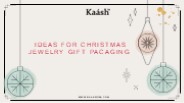 Ideas For Christmas Jewelry Gift packing