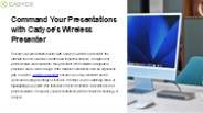Command Your Presentations with Cadyce's Wireless Presenter