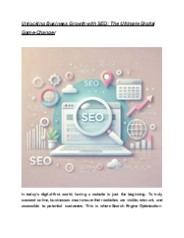 Unlocking Business Growth with SEO: The Ultimate Digital Game-Changer