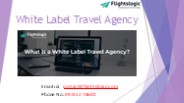 White Label Travel Agency