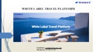 White Label Travel Platform