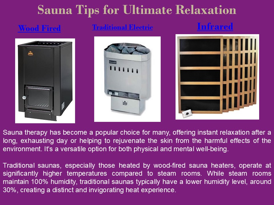 Sauna Tips for Ultimate Relaxation