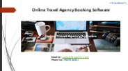 Online Travel Agency Booking Software