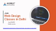 Web Design Classes in Delhi