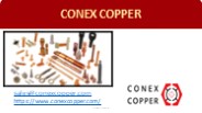conex copper  a copper parts manufacturer from India.