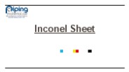 Inconel Sheet