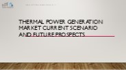 Thermal Power Generation Market