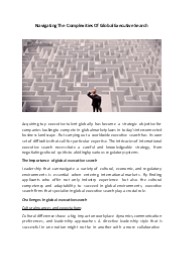 Navigating The Complexities Of Global Executive Search