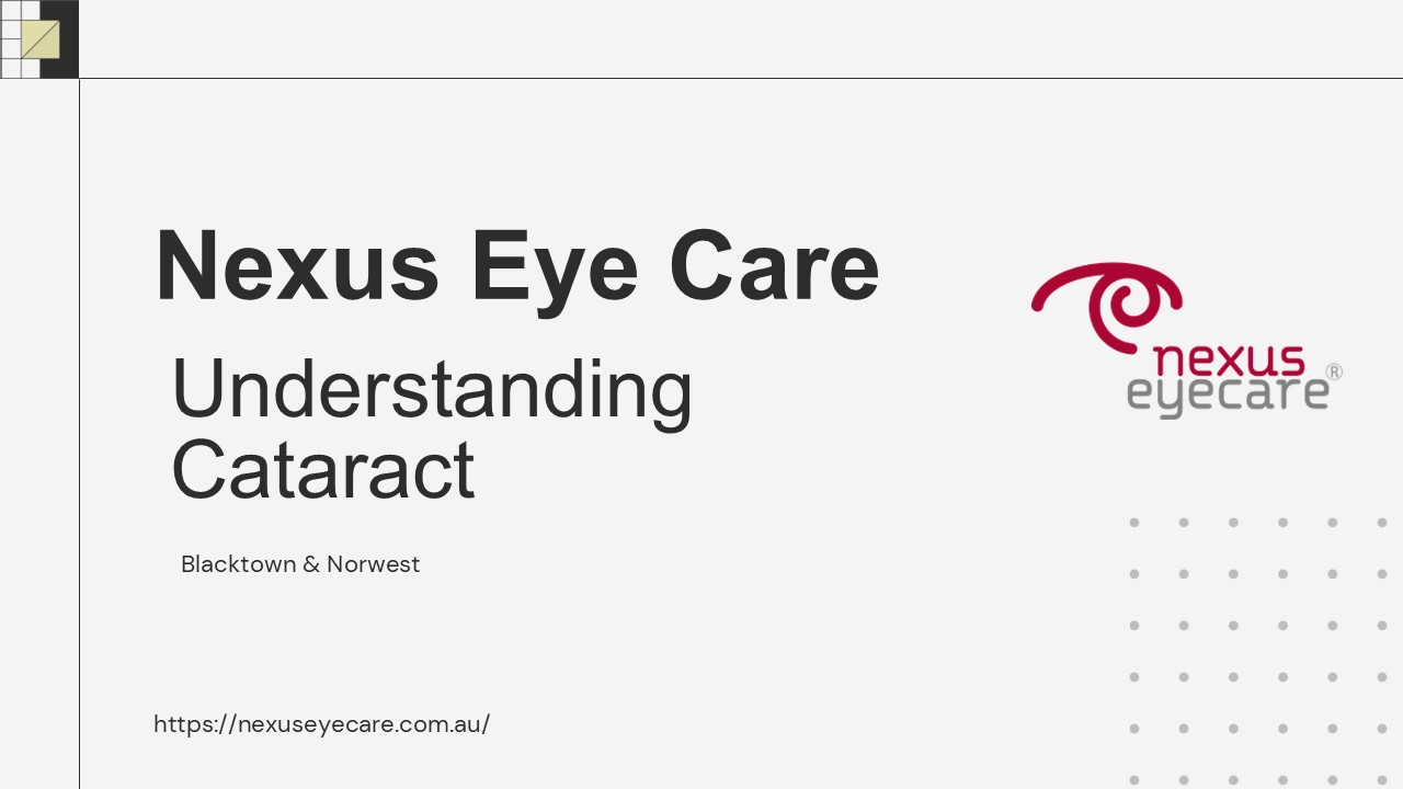 Understanding Cataract - Symptoms & Treatment - Nexus Eye Care