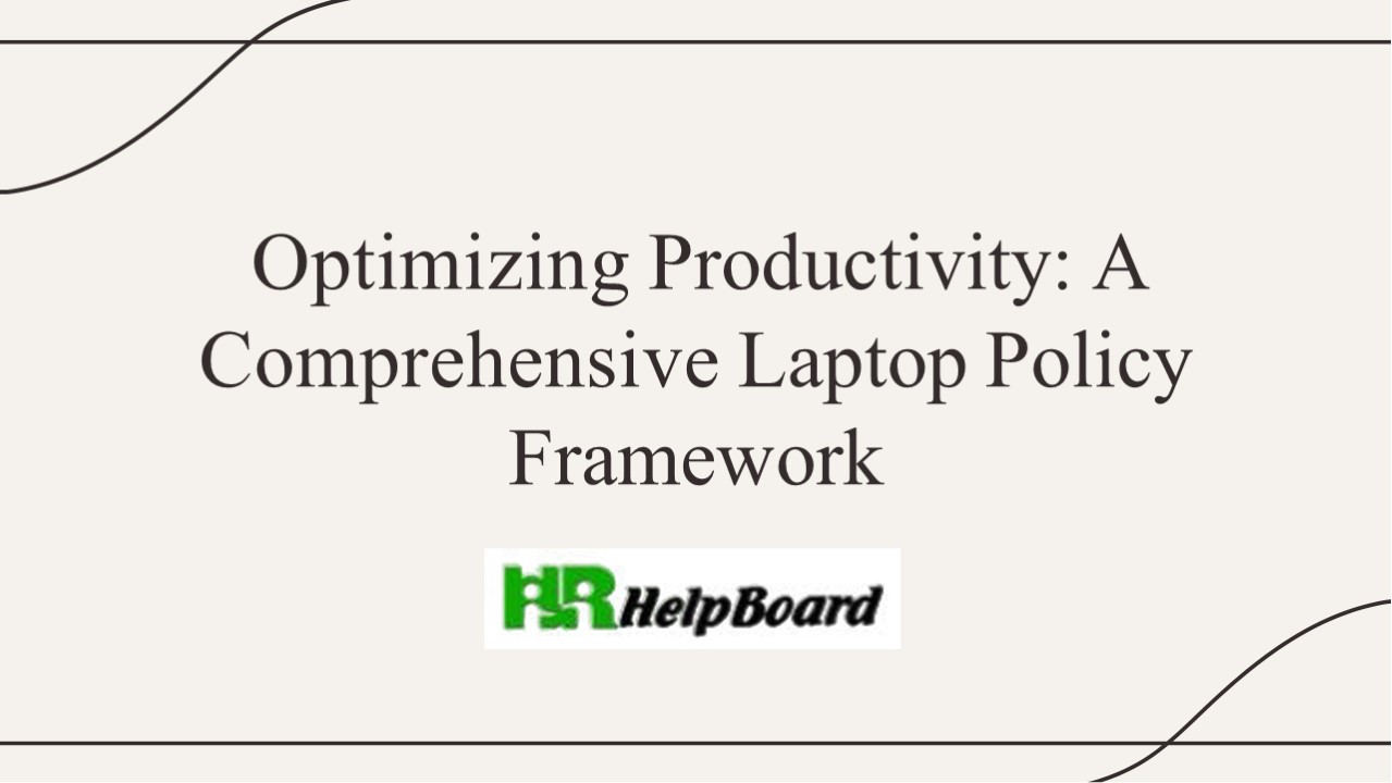 Employee Laptop User Policy