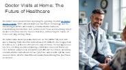 Doctor Visit At Home - Gogodoc