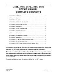 CASE IH JX85 Tractor Service Repair Manual Instant Download