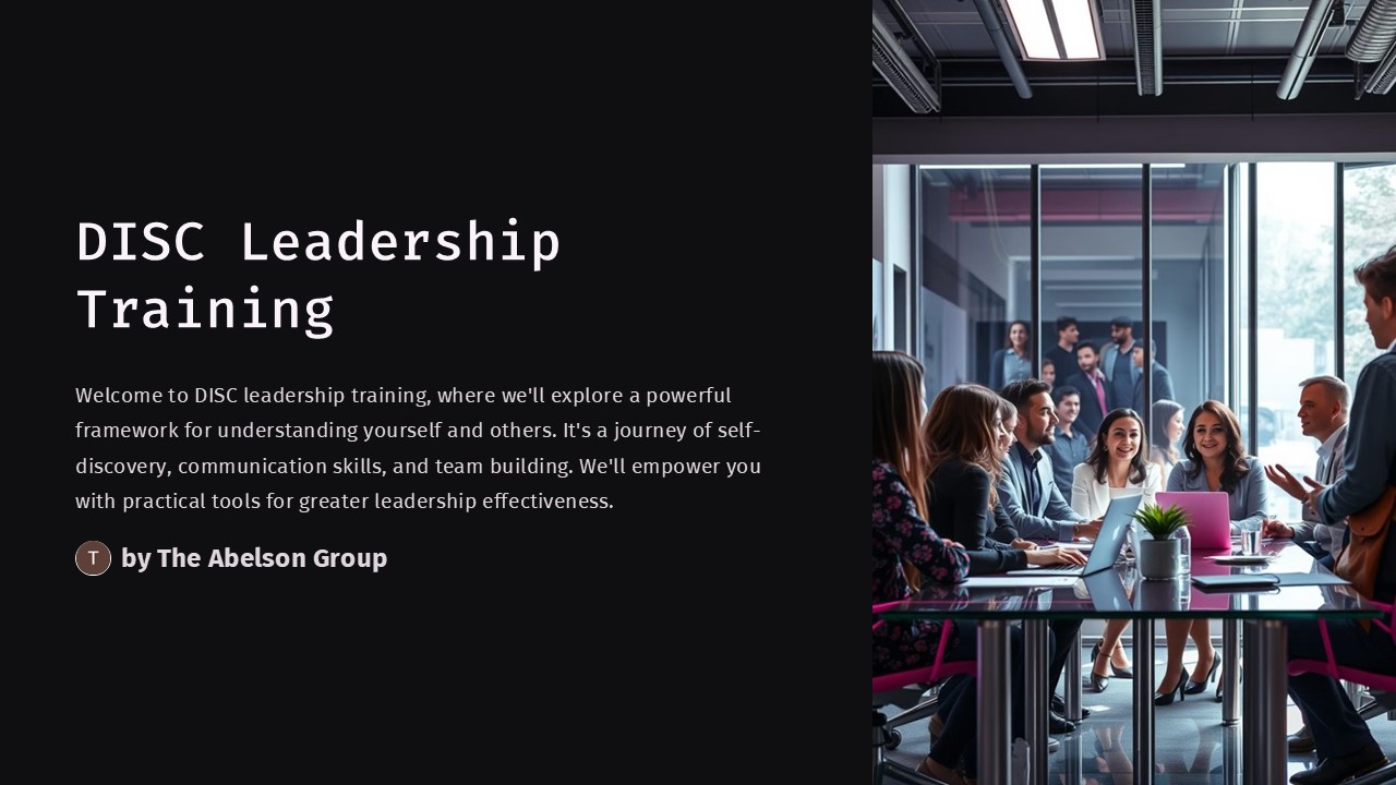 Unlock Your Leadership Potential with DISC Training