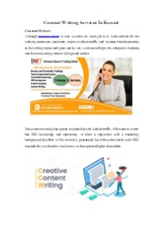 content writing services in kuwait