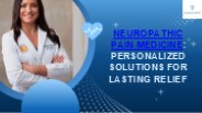 Understanding Neuropathic Pain - Dr. Michelle Weiner